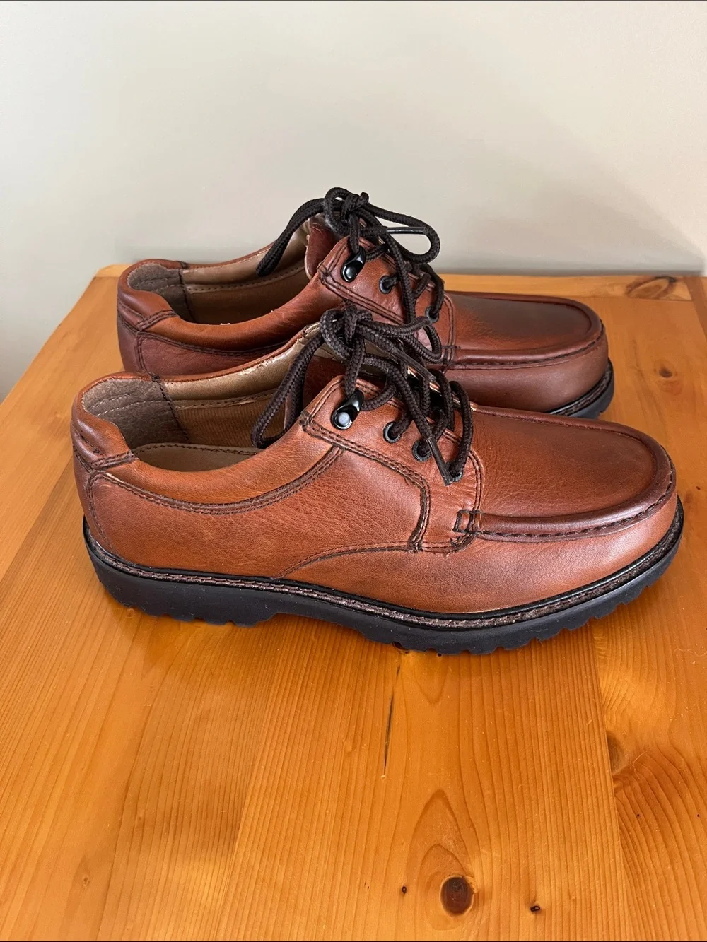 Dockers Men's Brown Leather Chukka Boots - Picture 3 of 5